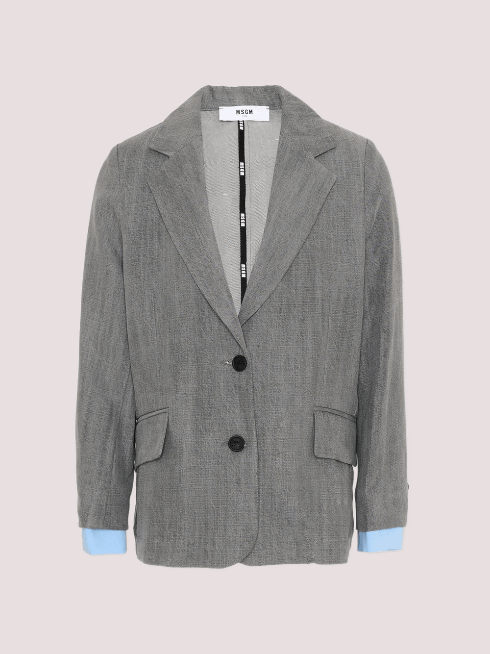 Giacca a due bottoni S6MSJGJK020 /102 MSGM KIDS 