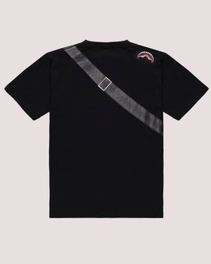 Takeover the throne backpack sling black t-shirt SPY1361 /BLACK SPRAYGROUND 