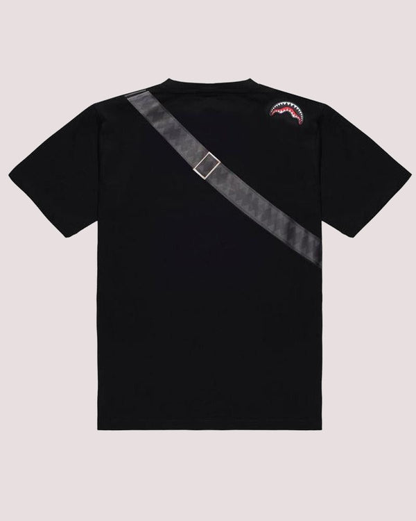 Takeover the throne backpack sling black t-shirt SPY1361 /BLACK SPRAYGROUND 