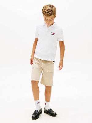 Polo con logo ricamato Tommy Hilfiger KB0KB10227J /YBR TOMMY HILFIGER 