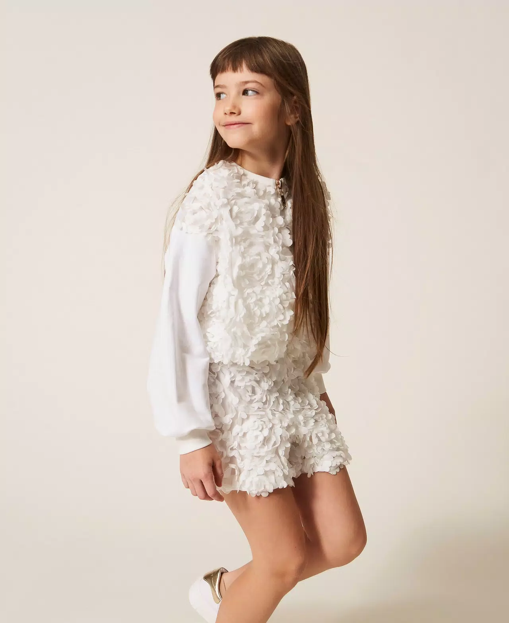 Felpa con rose 261GJ2Q64 /526 TWINSET 