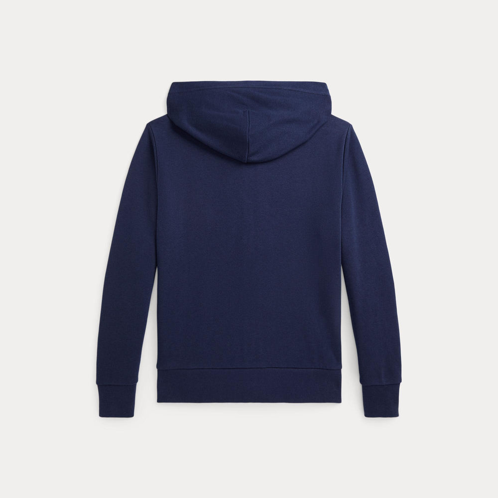 Felpa con cappuccio e zip intera in french terry 323964134 /002 POLO RALPH LAUREN 