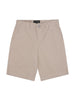 Shorts bambino color corda in cotone stretch