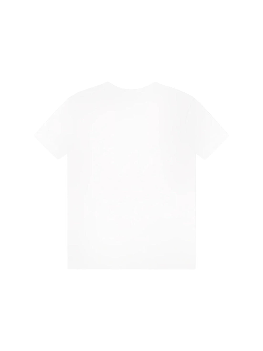 T-shirt neonato bianca con stampa Hilfiger New York