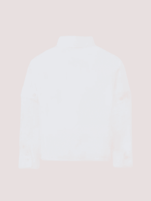 Camicia bianca  con logo nero D62351 /10P DKNY 