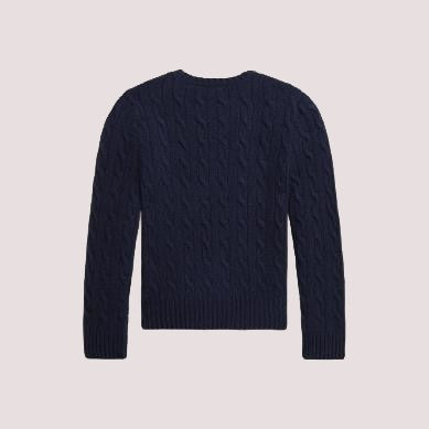 Maglia in lana e cashmere a trecce 313877375 /8 RALPH LAUREN 