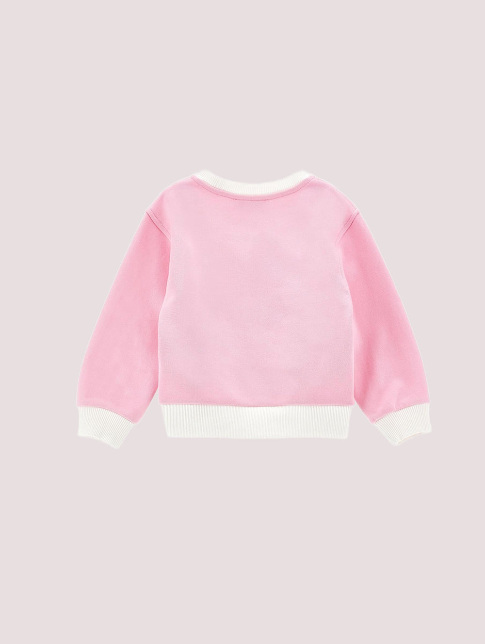 Felpa, bambina, girocollo.<BR/> 19F606 6011 /0190 MONNALISA 