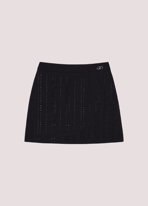 Minigonna con strass GA6017 T7896 /Y9048 LIU JO 