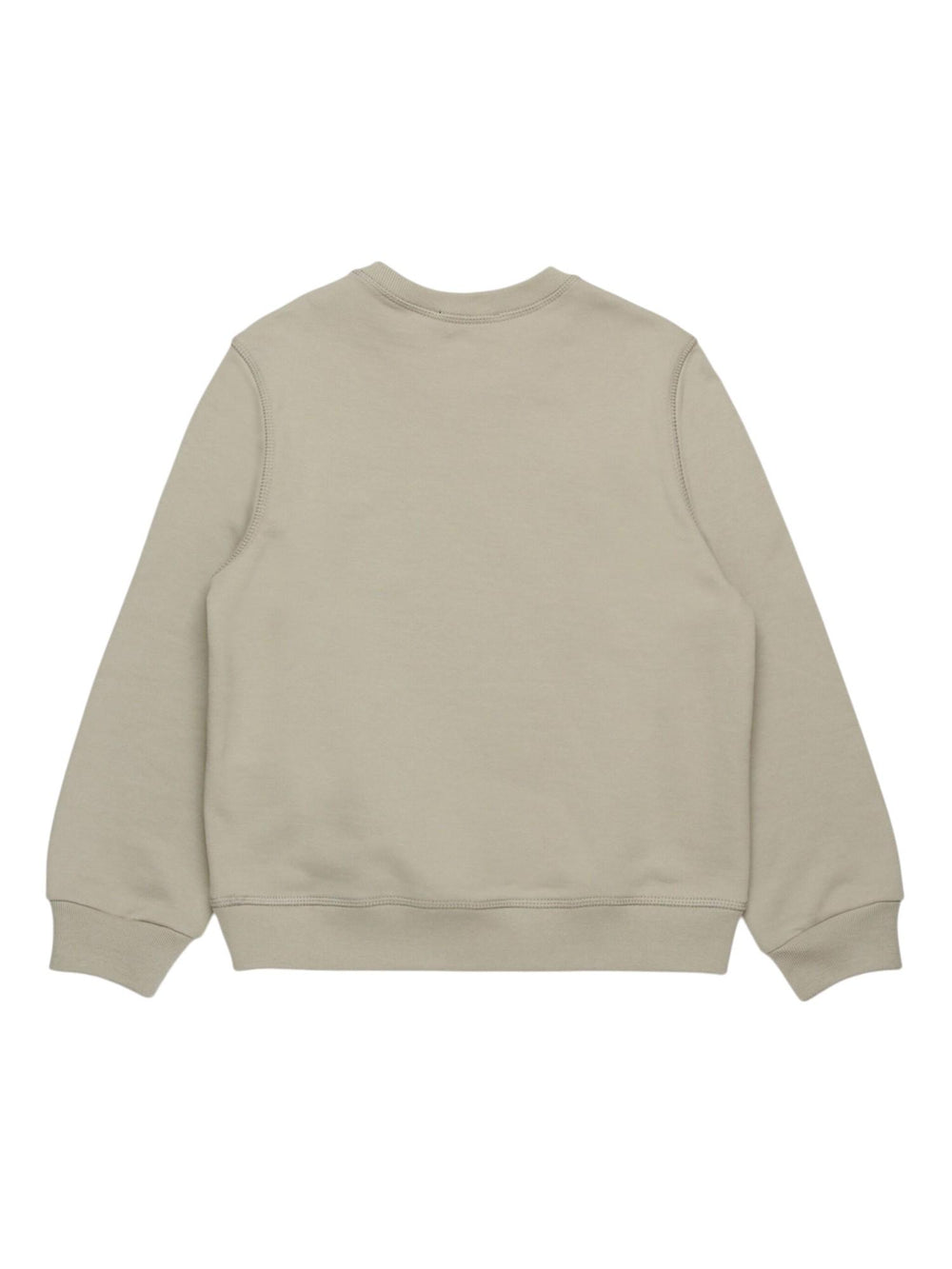 Felpa bambino grigio-beige con logo
