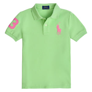 Polo in cotone a rete big pony<BR/> 323703635 /510 POLO RALPH LAUREN 
