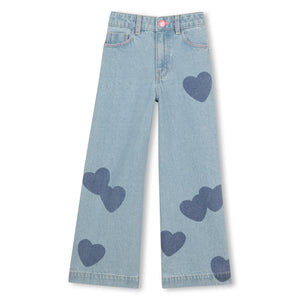 Pantalone in denim U21877 /Z18 BILLIEBLUSH 