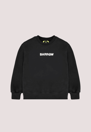 Felpa girocollo con logo F5BKJUSW161 /110 BARROW KIDS 