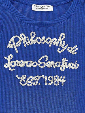 Canotta Ricamata Philosophy I1G614 7212 /54 PHILOSOPHY KIDS 