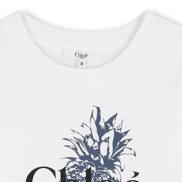 T-shirt con stampa fantasia logata C20855 /117 CHLOE 