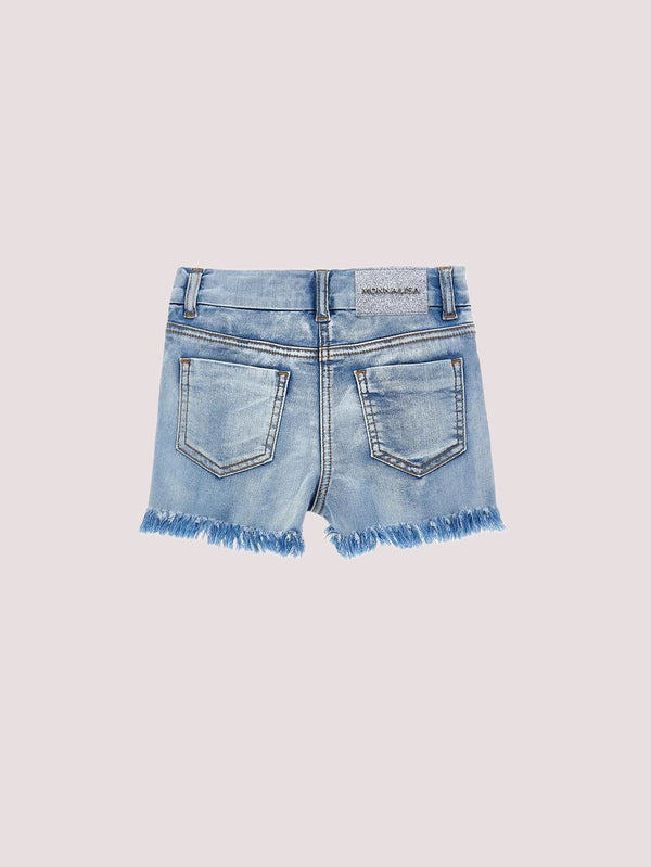 Shorts con Trilli e fiori 19G416 7013 /62 MONNALISA 