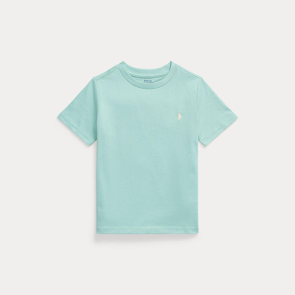 T-shirt in jersey di cotone con scollo a girocollo 322832904 /514 POLO RALPH LAUREN 