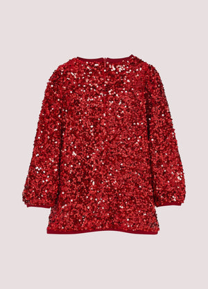 Abito con paillettes KF5104 J3777 /91656 LIU JO 