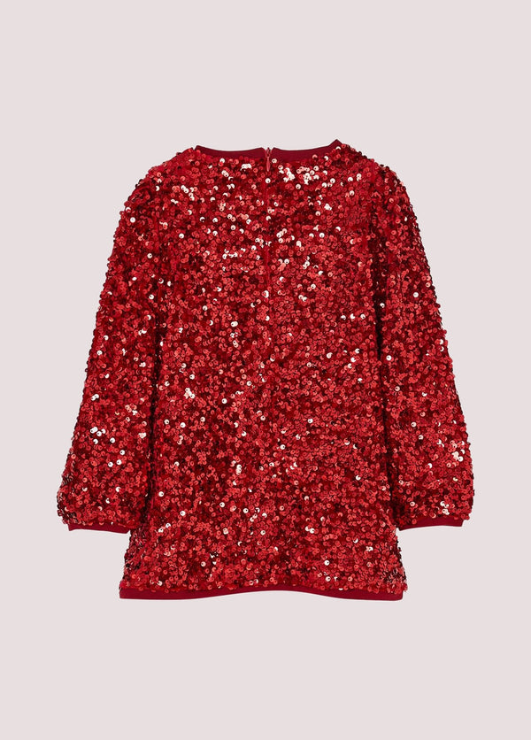 Abito con paillettes KF5104 J3777 /91656 LIU JO 