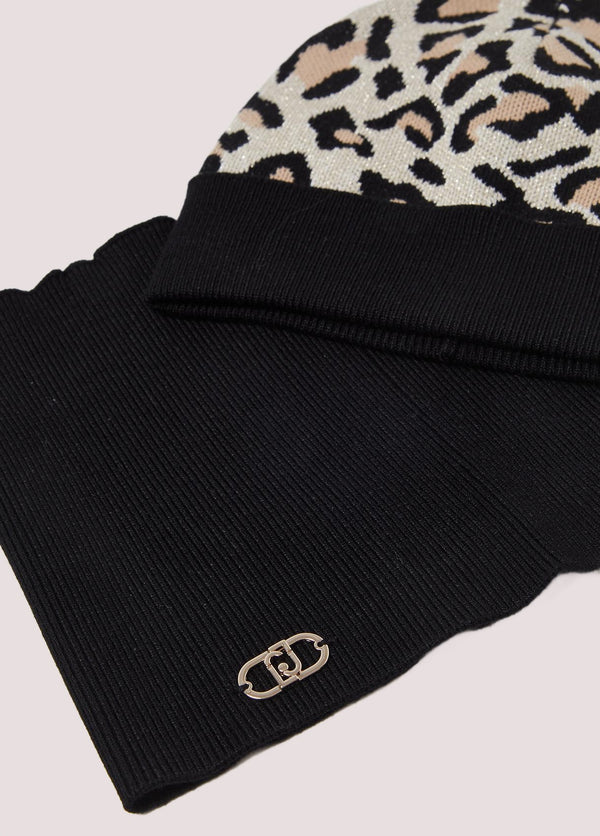 Berretto e scaldacollo KF5123 MA12P /9155 LIU JO 