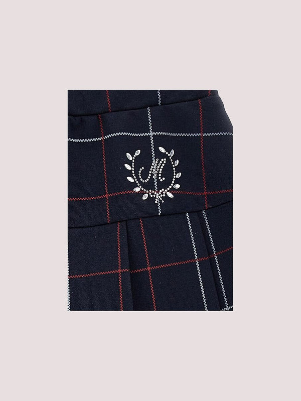 Gonna quadri strass<BR/> 18FPIE 6226 /5643 MONNALISA 