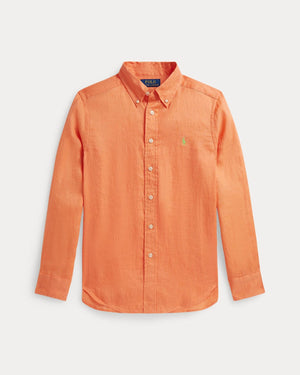 Camicia in lino 323967600 /005 POLO RALPH LAUREN 