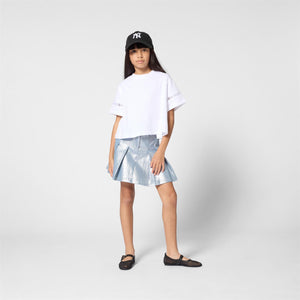 T-shirt con loghi ricamati D62623 /10P DKNY 