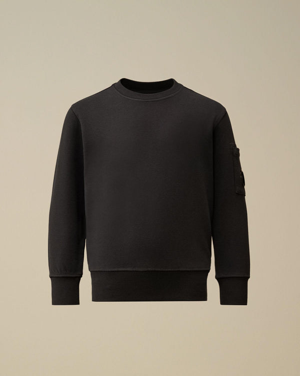 U16 diagonal fleece crewneck lens sweatshirt CNF00X LCA69 /40214 C.P.COMPANY 