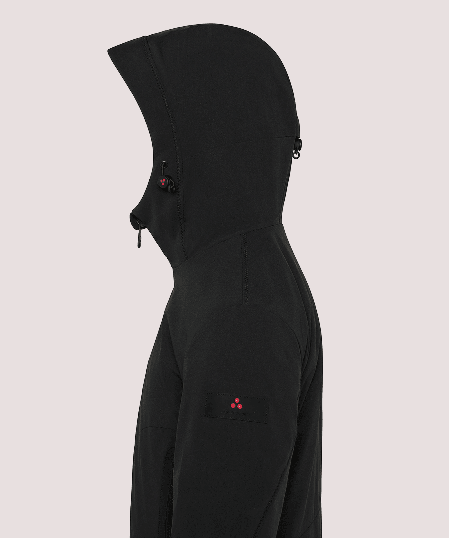 Giacca sportiva con cappuccio PKK216101192020 /NER PEUTEREY 