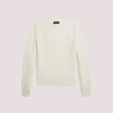 Maglia in lana e cashmere a trecce 313877375 /9 RALPH LAUREN 