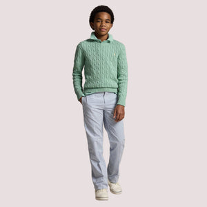 Maglione in cotone a trecce 323702674 /505 POLO RALPH LAUREN 