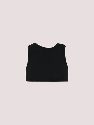 Top cropped con logo stampato S6MSJGTO011 /110/88 MSGM KIDS 