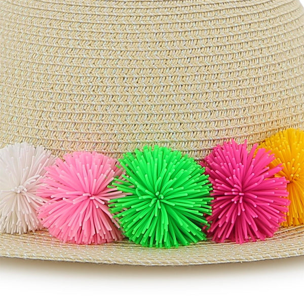 Cappello con pompon U22011 /Z41 BILLIEBLUSH 
