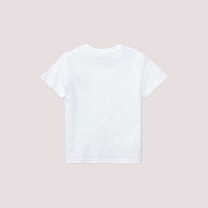 T-shirt in jersey di cotone con scollo a girocollo 323832904 /035 POLO RALPH LAUREN 