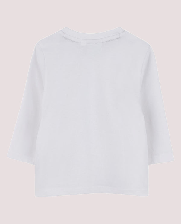 T-shirt girocollo con logo J52463 /10P BOSS 