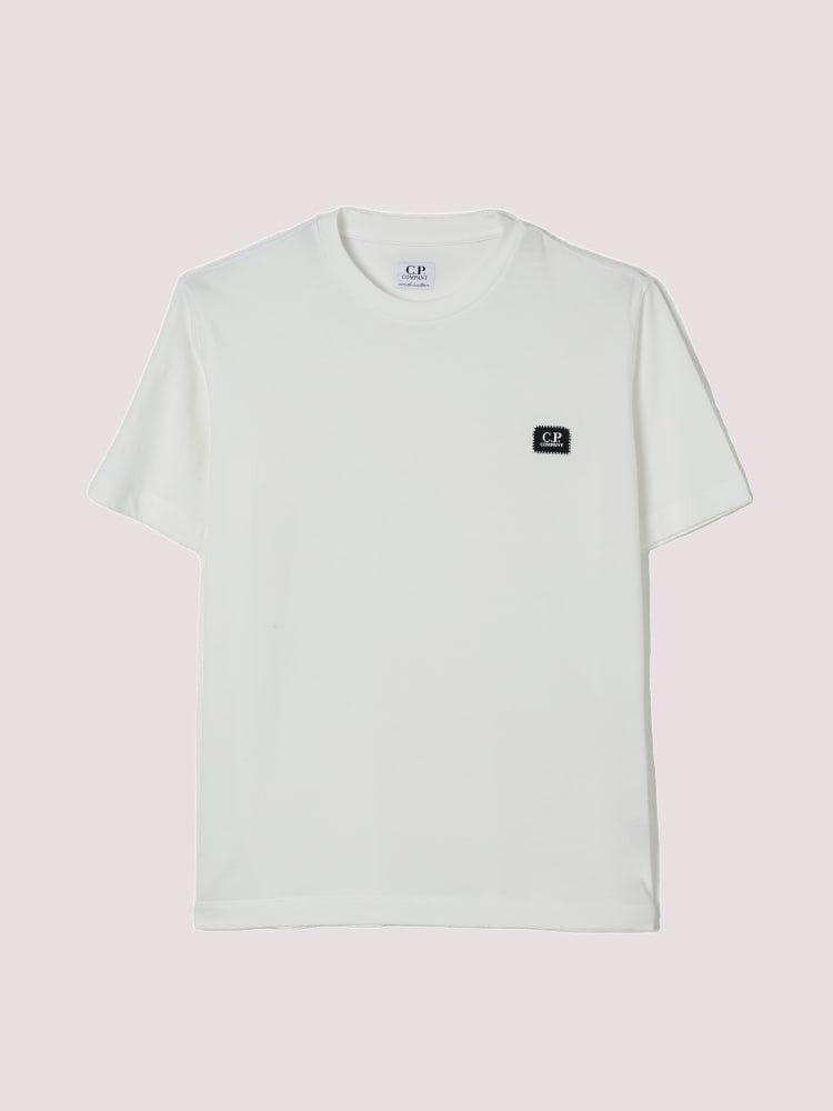 T-shirt bianca CUM00S LAA17 /10135 C.P.COMPANY 