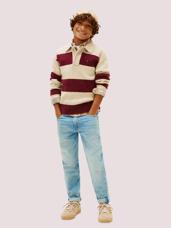 Jeans cinque tasche Tommy Hilfiger KB0KB10035J /1AA TOMMY HILFIGER 