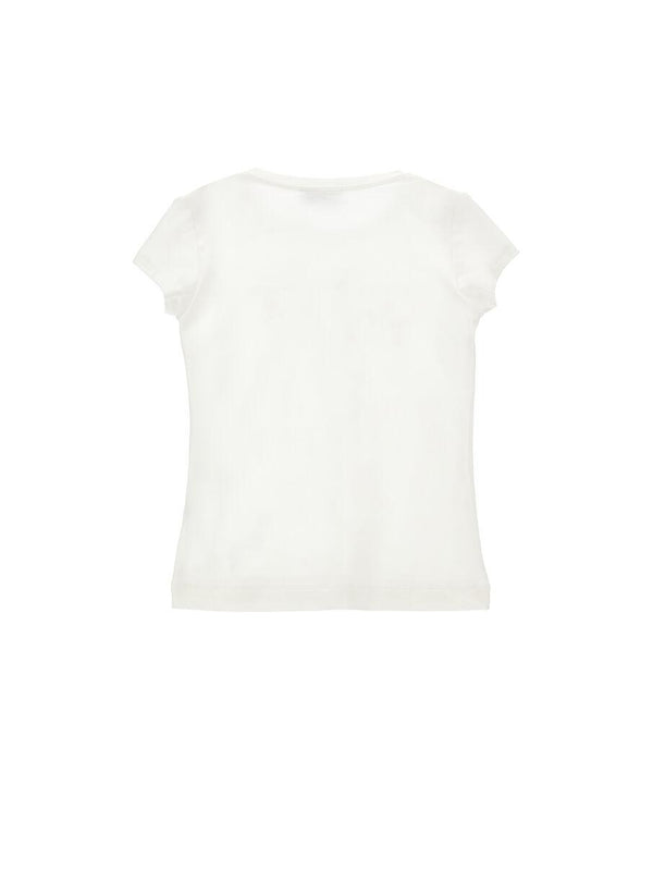 T-shirt logo e fiorellini I1G613 7201 /1 PHILOSOPHY KIDS 
