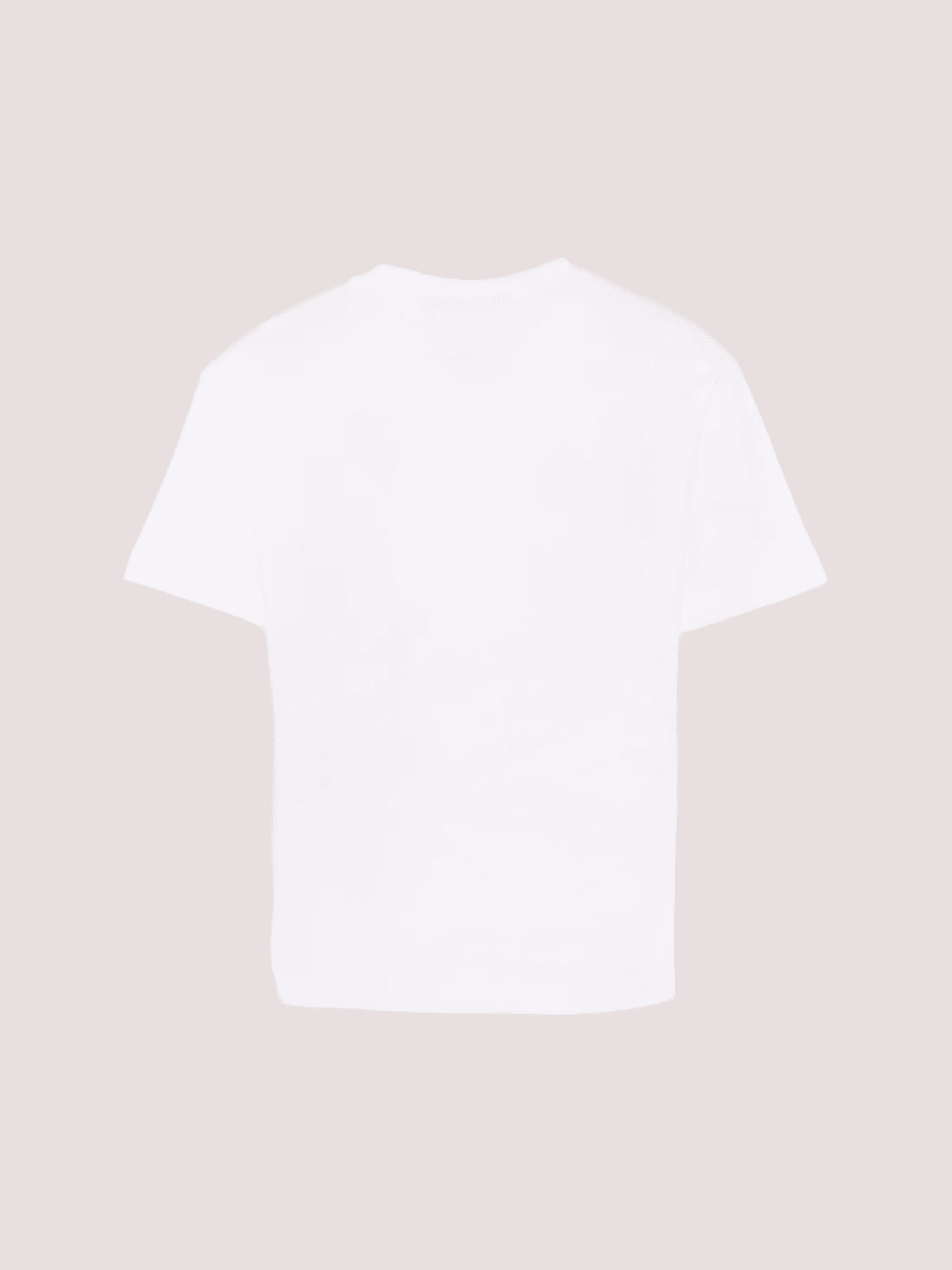 T-shirt bianca per bambini con logo BX8P71 Z3186 /100NE BALMAIN 