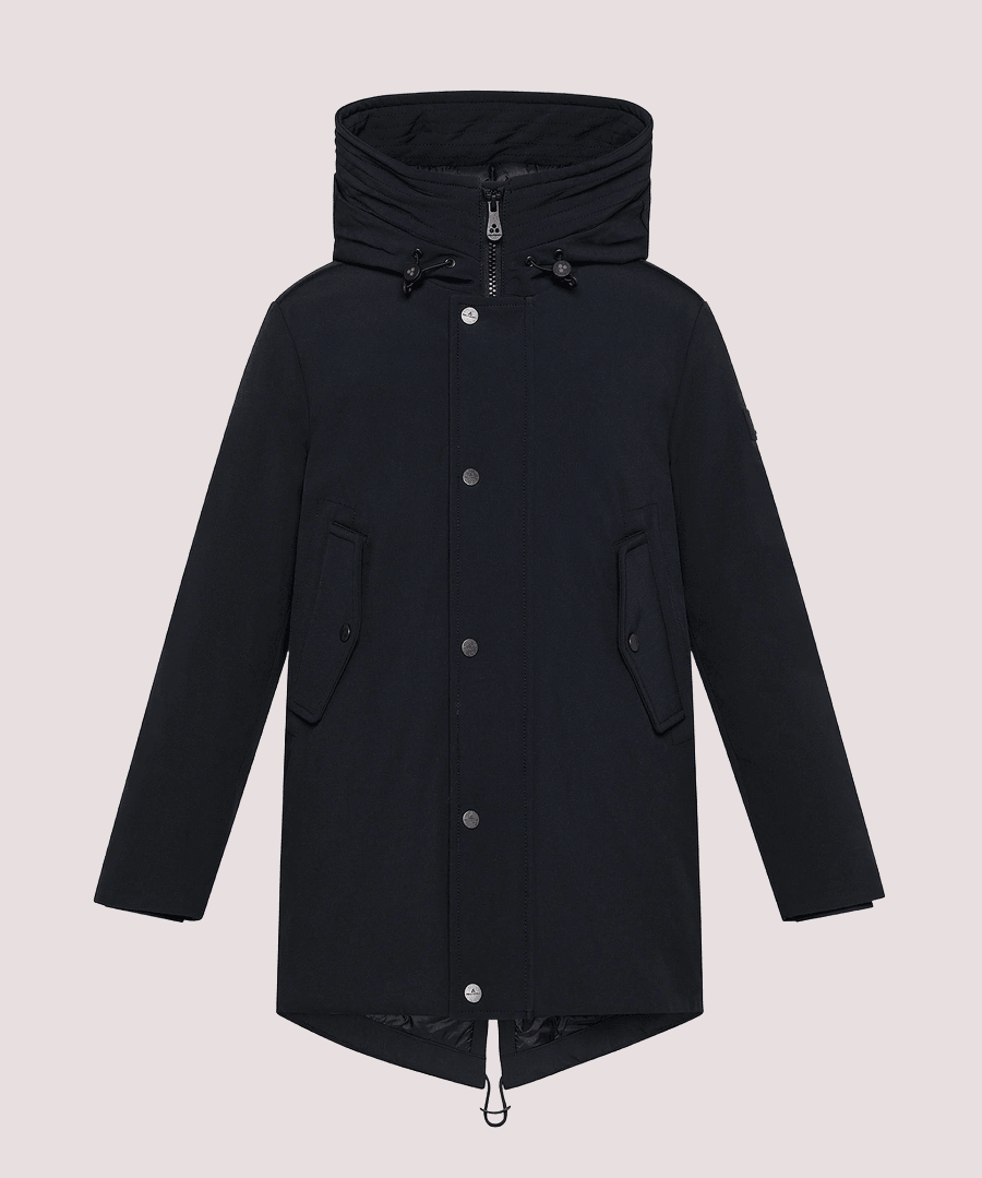 Parka funzionale con cappuccio PKK216601192020 /NER PEUTEREY 