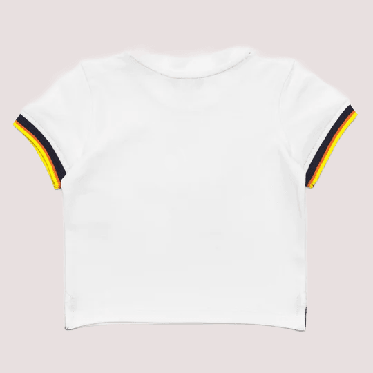 E. Pete contrast pique K71375W /1 KWAY 