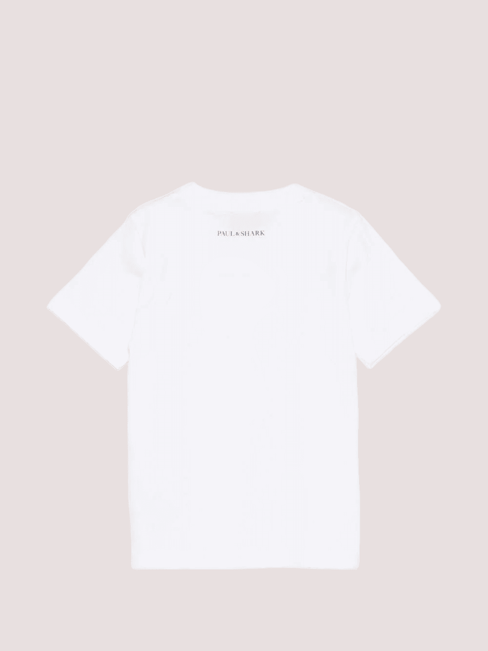 T-shirt con logo ricamato WUM004 LAA54 /10101 PAUL & SHARK 