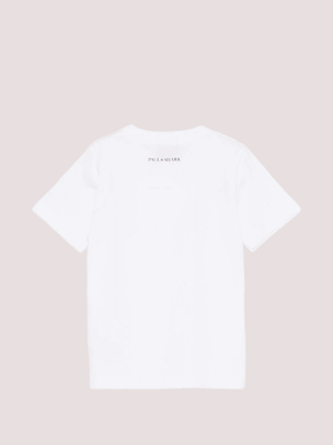 T-shirt con logo ricamato WUM004 LAA54 /10101 PAUL & SHARK 