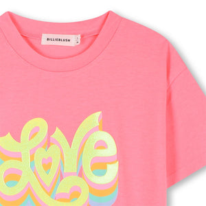 T-shirt con stampa U21931 /499 BILLIEBLUSH 