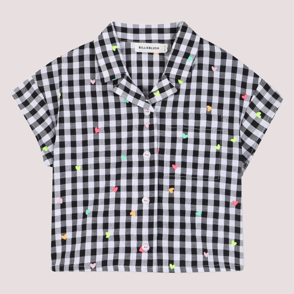 Camicia a quadri U21987 /N50 BILLIEBLUSH 