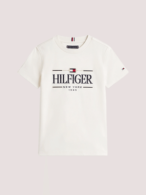 T-shirt con logo frontale Tommy Hilfiger KB0KB10360T /YBH TOMMY HILFIGER 