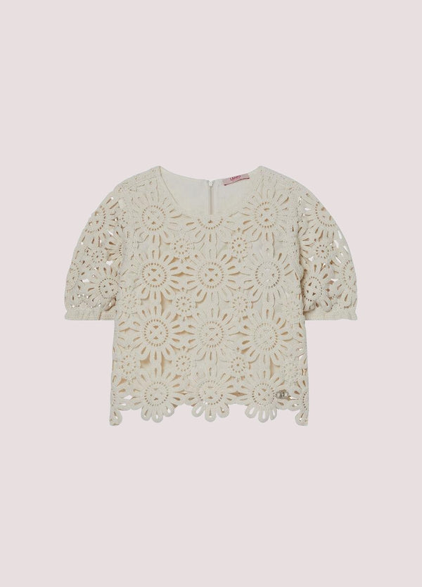 Top in macramè GA6058 MA051 /60924 LIU JO 