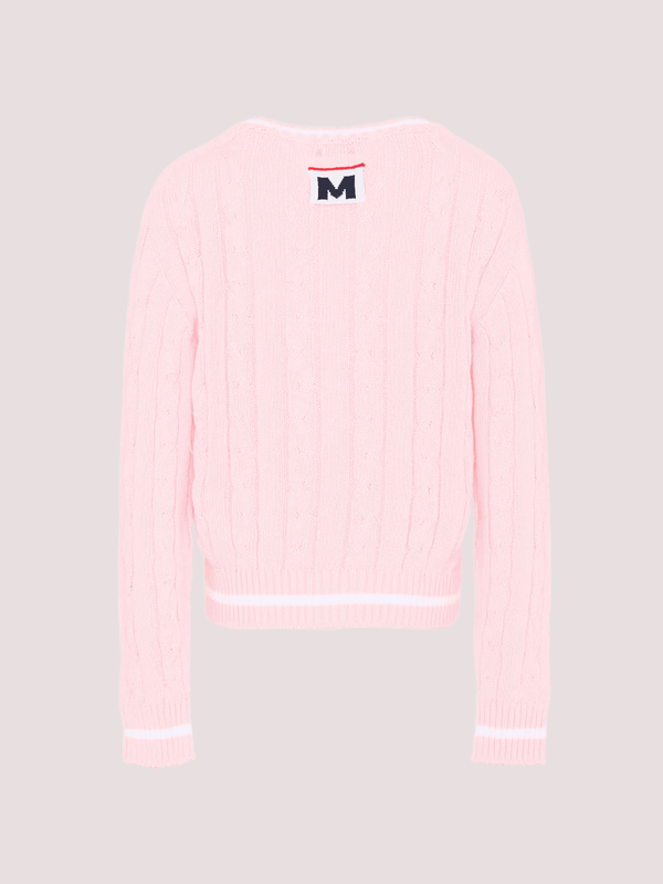 Maglione a trecce S6MSJUJP286 /MS076 MSGM KIDS 