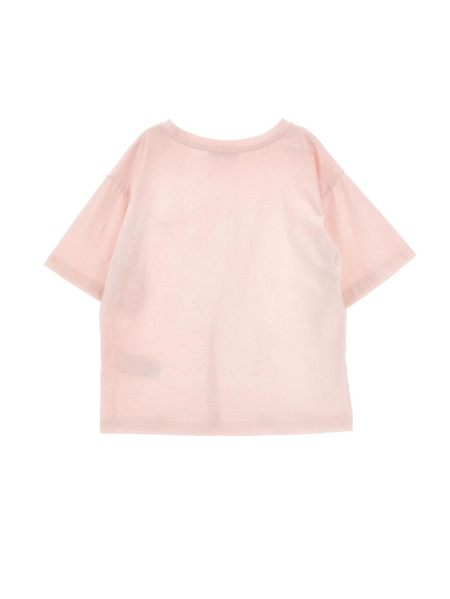 T-shirt ricamo scritta I1G609 7206 /94 PHILOSOPHY KIDS 