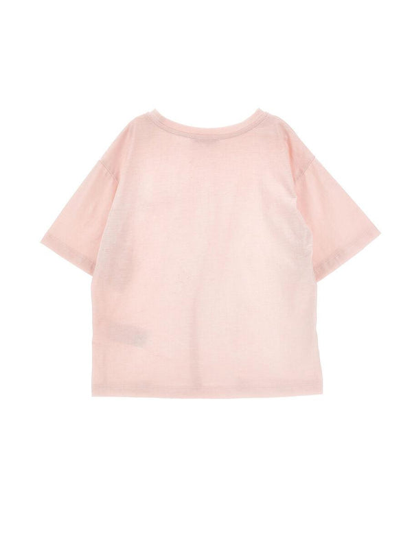 T-shirt ricamo scritta I1G609 7206 /94 PHILOSOPHY KIDS 