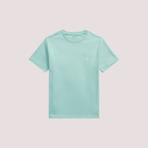 T-shirt in jersey di cotone con scollo a girocollo 323832904 /506 POLO RALPH LAUREN 